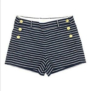 J. Crew nautical striped shorts